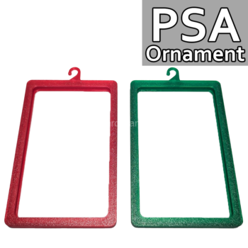 PSA Graded Card Christmas Ornament Holder Display